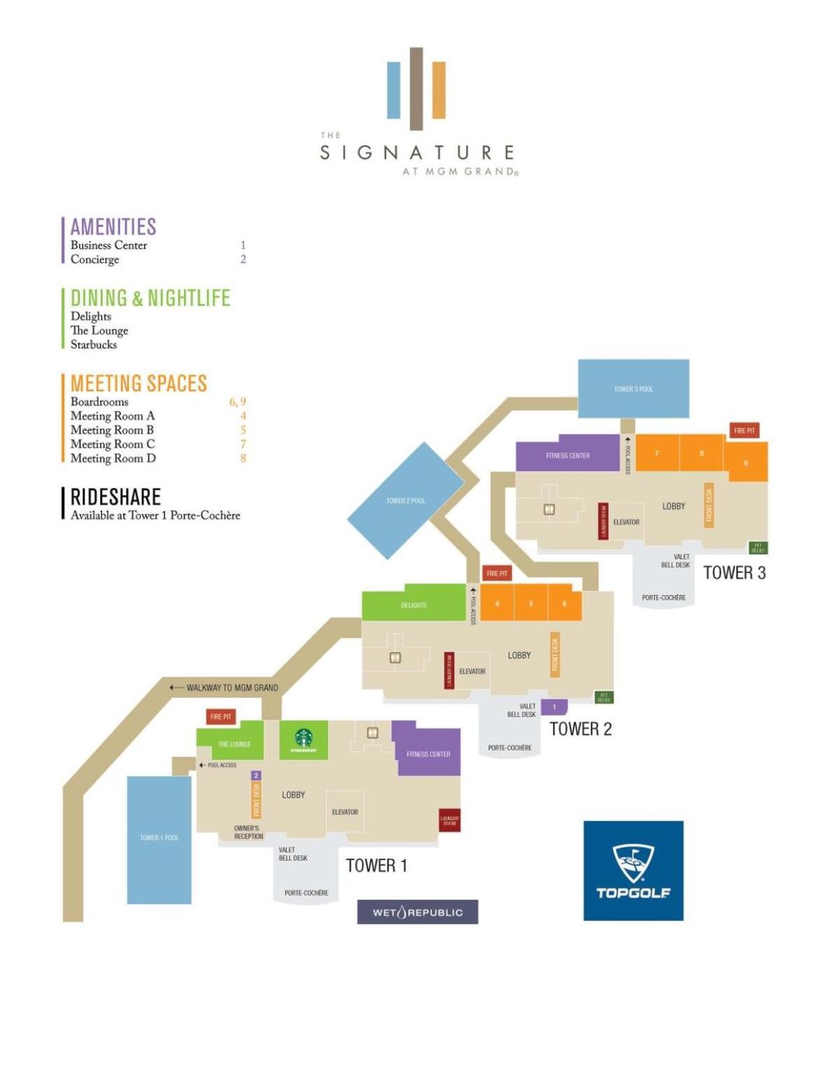 Hébergement de vacances Mgm Signature-20-608 1br 2ba Balcony Jacuzzi *